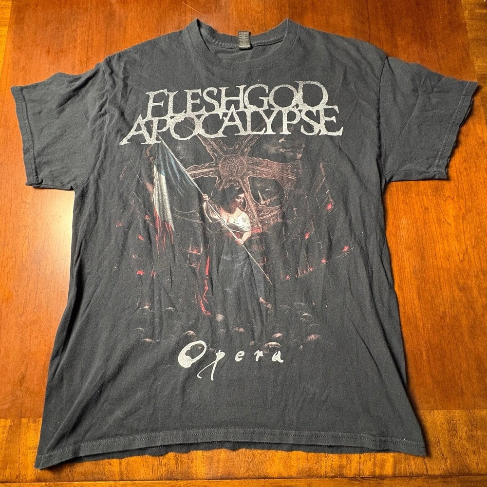 Fleshgod Apocalypse Opera 2024 Black Opera North America Tour Tee Large